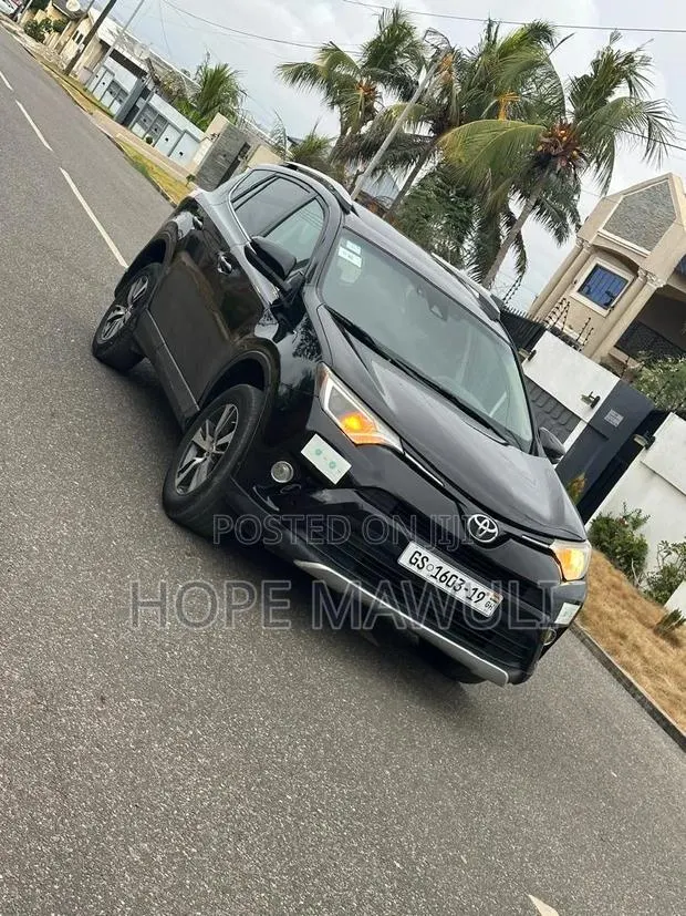 Toyota RAV4 XLE AWD (2.5L 4cyl 6A) 2017 Black · Photo 1