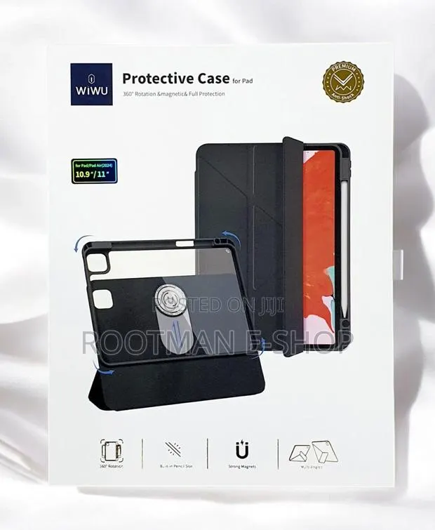 Wiwu 360 Degree Free Rotation Tablet Case Protective Case for iPad · Photo 1