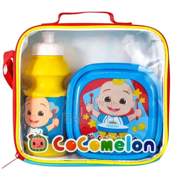 Cocomelon 3 Piece Insulated School Lunch Bag Set · Photo 1
