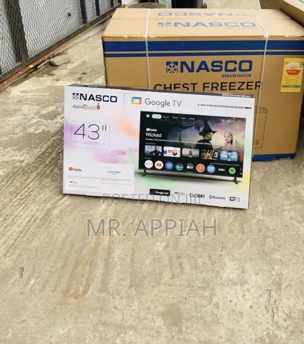 Super Affordable Nasco 43” Led Digital Satellite TV · Photo 1