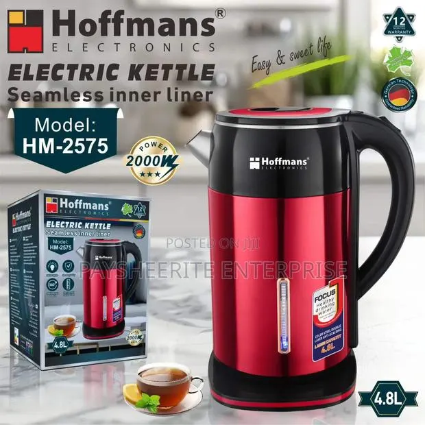 280gh Hoffmans 4.8lit Big Size Kettle · Photo 1