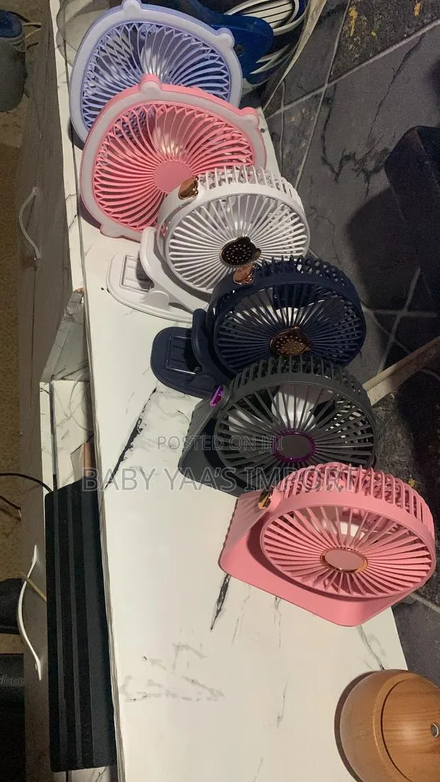 USB Rechargeable Light Fan Desktop · Photo 1