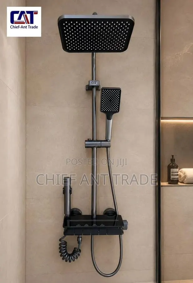 Hot and Cold Digital Shower. 4 Flow C-69-2 Grey · Photo 1