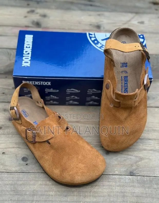Suede Boston Sandals · Photo 1