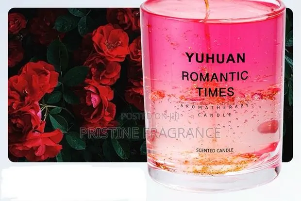 Red Rose Aromatherapy Gel Candle · Photo 1