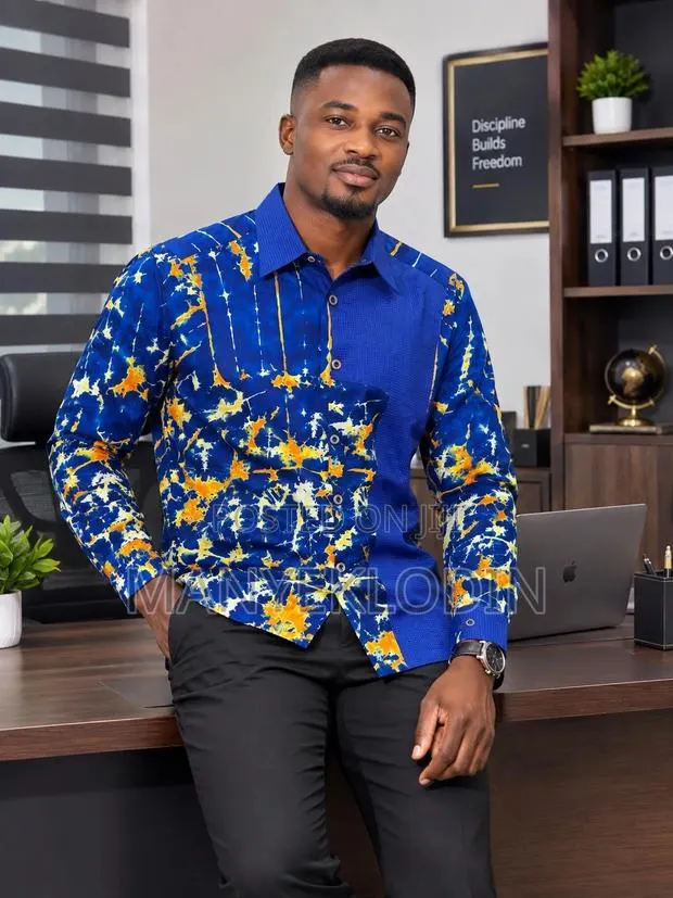 African Print Shirt · Photo 1