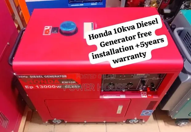 Smartgen Power Honda Diesel Generator 10kva Silent · Photo 1