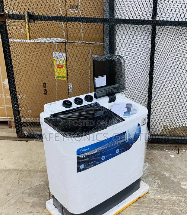 Newly Bulky Midea 7.0kg Semi Auto Washing Machine Mf100w70/W-Gh · Photo 1