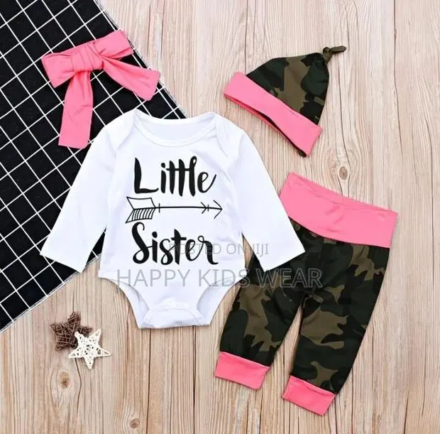 Baby Girls 2piece With 2 Headbands · Photo 1