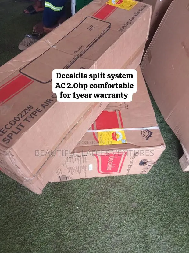 Decakila 2.0HP Wall Mounted Split AC – Affordable Home & Office AC · Photo 1