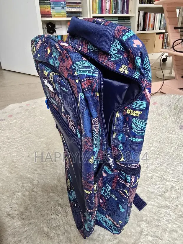 Smiggle Unisex Space Astronaut Print Waterproof Student School Bag · Photo 3