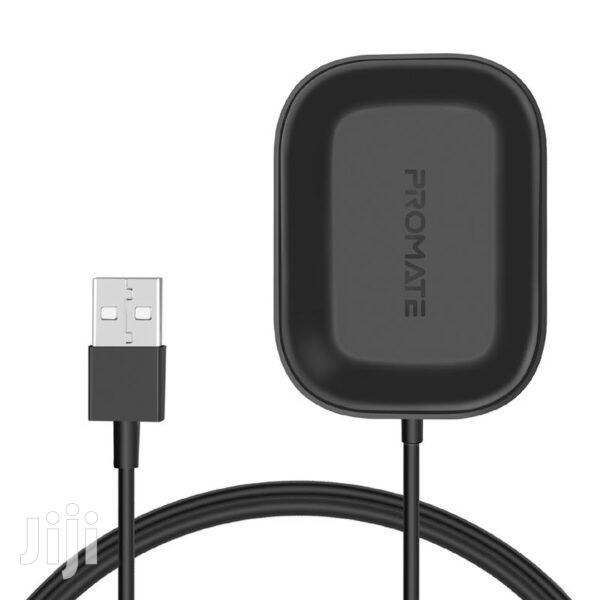 Promate Aurapod-1 Wireless Charger for Apple Airpods(Black) · Photo 3