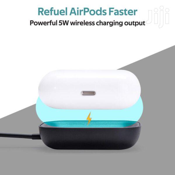 Promate Aurapod-1 Wireless Charger for Apple Airpods(Black) · Photo 4