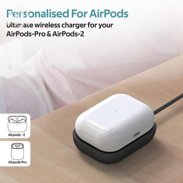 Promate Aurapod-1 Wireless Charger for Apple Airpods(Black) · Photo 6