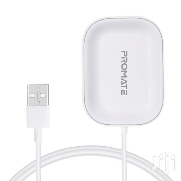 Promate Aurapod-1 Wireless Charger for Apple Airpods(White) · Photo 1