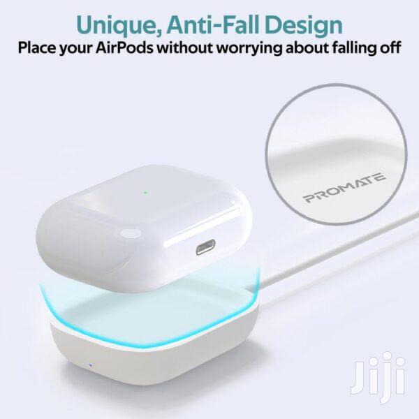 Promate Aurapod-1 Wireless Charger for Apple Airpods(White) · Photo 2