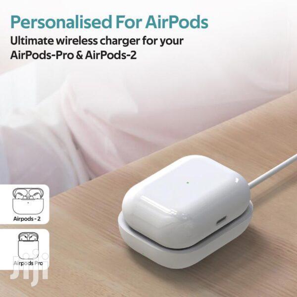 Promate Aurapod-1 Wireless Charger for Apple Airpods(White) · Photo 3