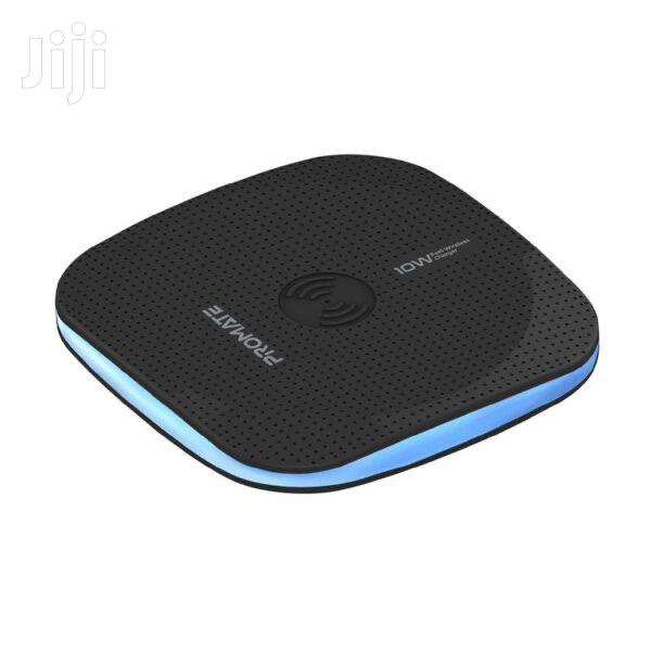 Promate Aurapad-4 10W Wireless Charging Pad Black · Photo 1