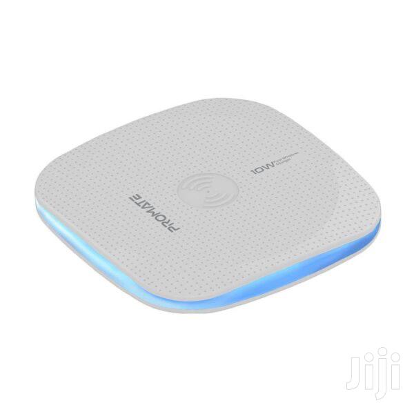 Promate Aurapad-4 10W Wireless Charging Pad(White) · Photo 1