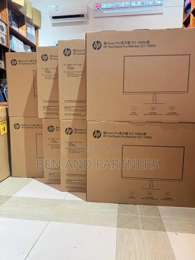 Hp Ultra Slim 27”, Fhd,Ips,100hz Professional Monitor · Photo 1
