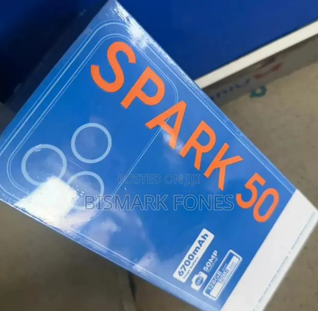 New Tecno Spark 50 128 GB Black · Photo 1
