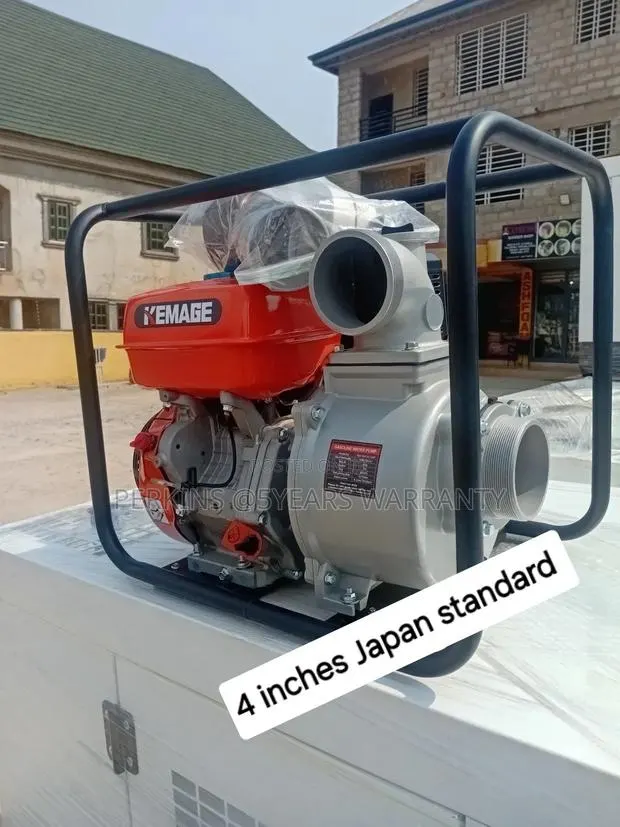 Large Fuel Tank 4 Inches Kemage Water Pump Japan Model Made · Photo 1