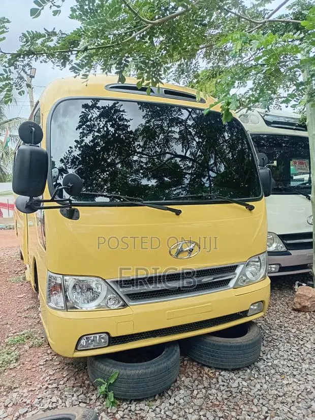 Hyundai County 2015 Yellow · Photo 1