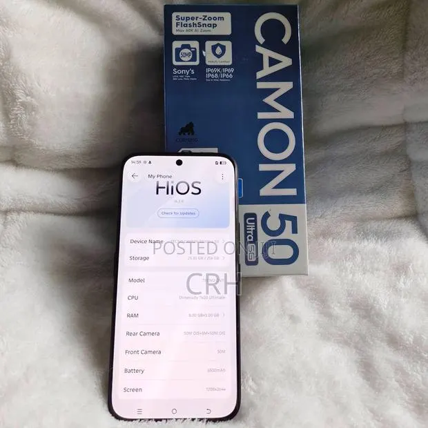 Tecno Camon 50 Ultra 512 GB Gray · Photo 1