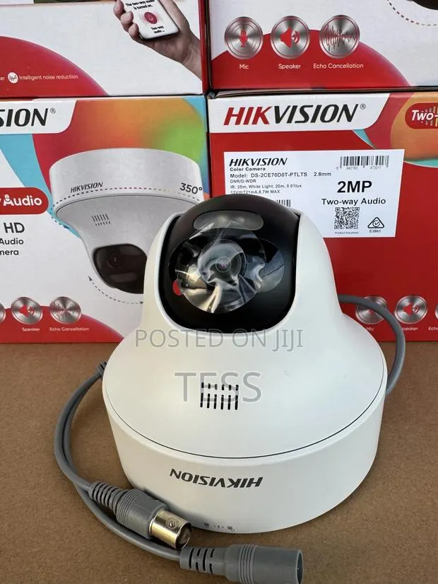 Hikvision 2mp Pt Camera Analog 2 Way Audio Ds-2c70d0t-PTLTS · Photo 1
