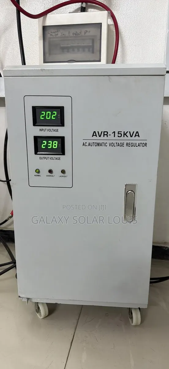 15KVA Single Phase Stabilizer Servo Motor Improve ECG · Photo 1