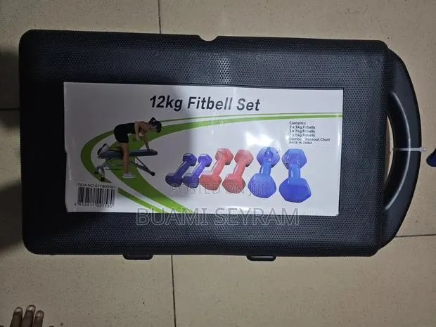 12 Kg 6 Fit Bell Dumbells · Photo 1