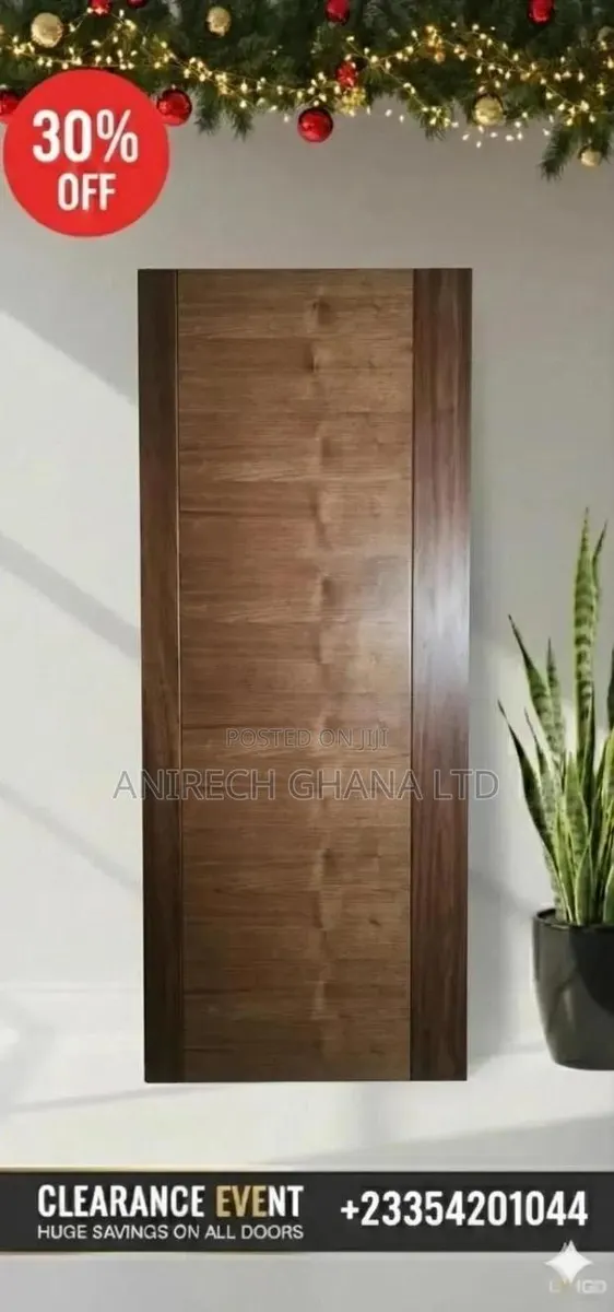 Main Entrance Brown Door · Photo 1