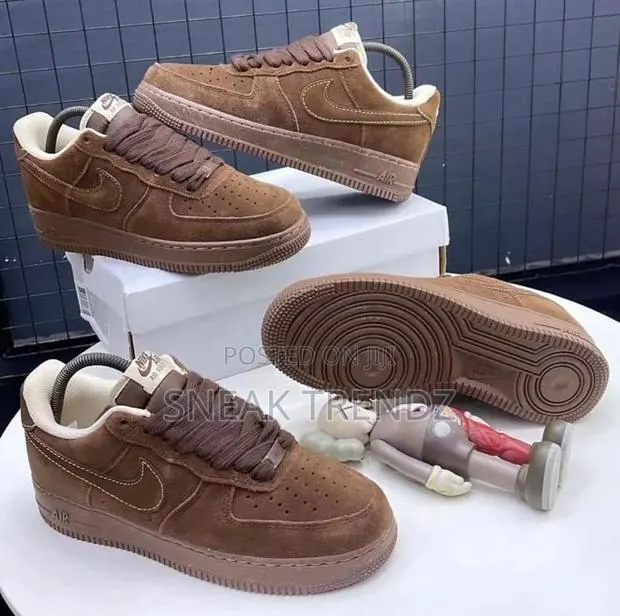 Air Nike Force 1 Coffee Brown · Photo 1