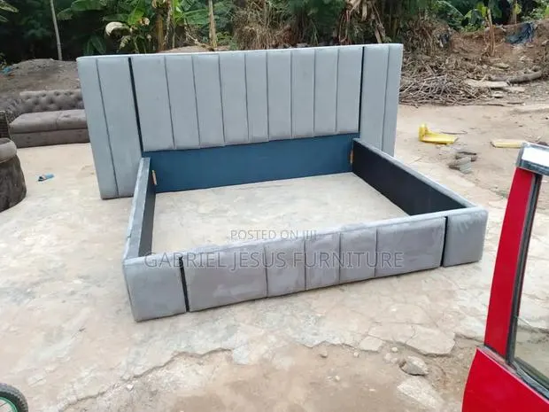 Available King Size Bed Frame With Drawers · Photo 1