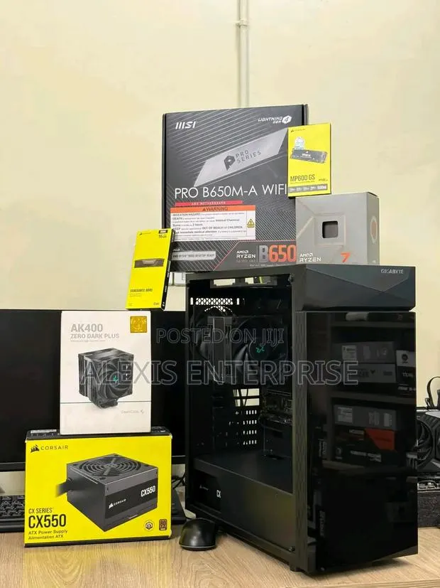 New Desktop Computer MSI Cubi 3 Silent S 16GB AMD Ryzen 7 SSD 1T · Photo 1