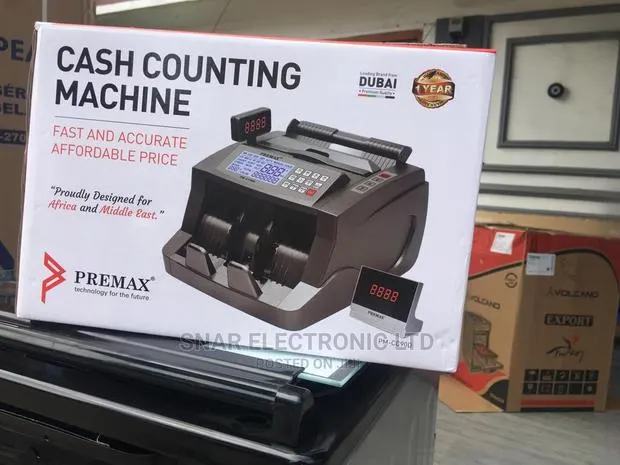 Efficiency Premax Cash Counting Machine, PM-CC90D · Photo 1