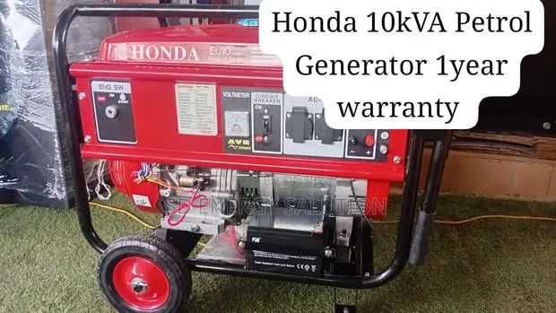 Honda 10kVA Petrol Generator – Heavy Duty Electric Start · Photo 1