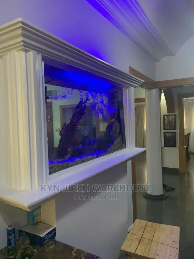 Aquariums in Wall With Fishes · Photo 1