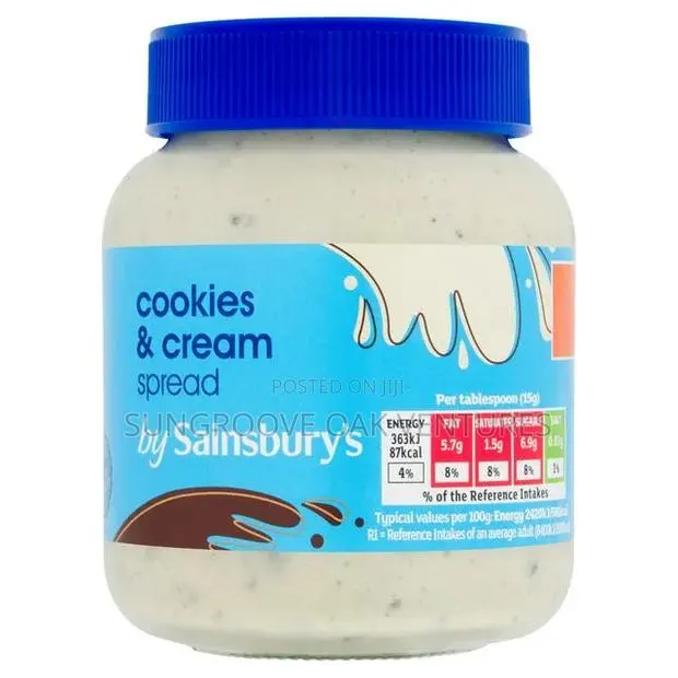 Cookies & Cream Spread 350g by Sainsbury's · Photo 1