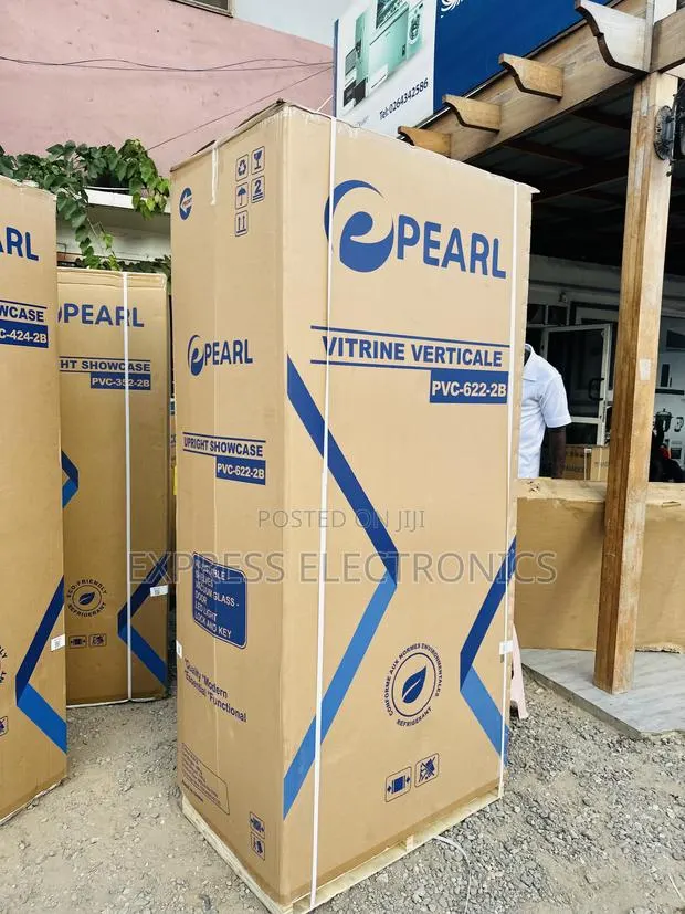 Double Door Fridge Pearl PVC-622 500L Display Fridge · Photo 1