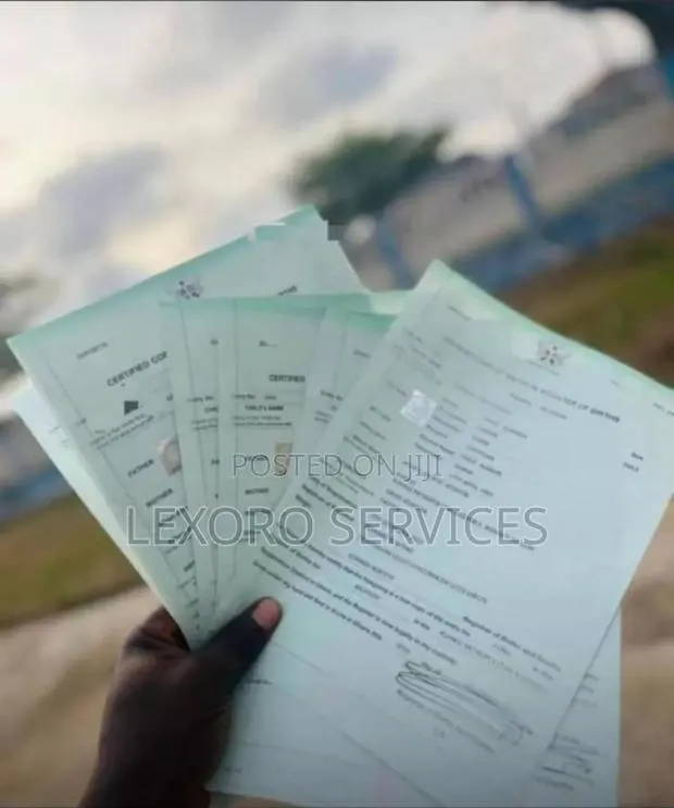 Biometric Birth Certificate(Business, Affidavit Gazette) · Photo 1