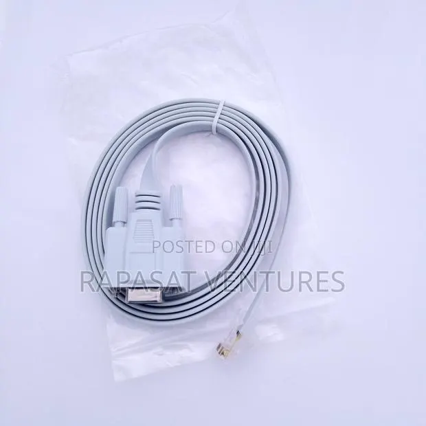 RJ45 Male to DB9 Female Cable · Photo 1