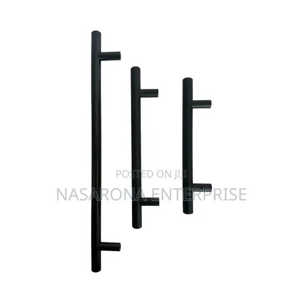 Black Door Handles (20pcs) 6.1” 7.2” 8.4” 9” 10.1” · Photo 1