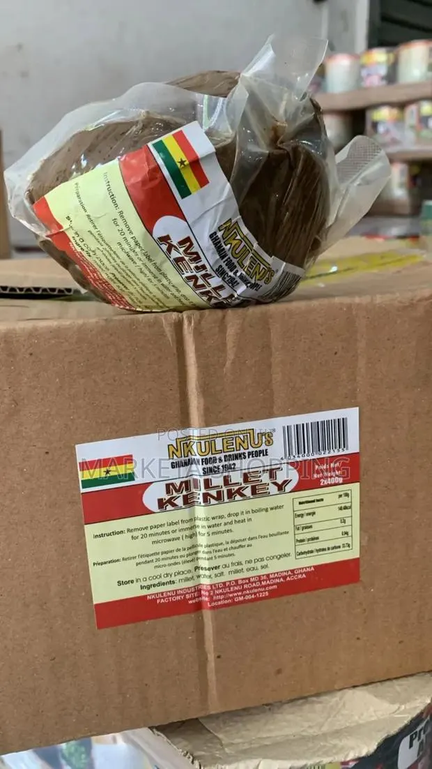 Nkulenu Millet Kenkey 400gx12 · Photo 2