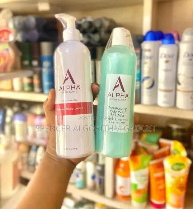 Alpha Skin Care Renewal Body Lotion(300gh) and Shower Gel(240gh) · Photo 1