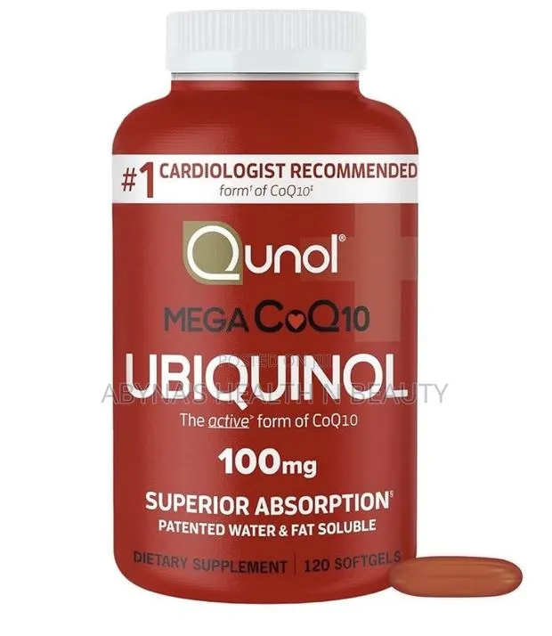 Qunol Mega CoQ10 Ubiquinol 100mg 120 Count · Photo 1