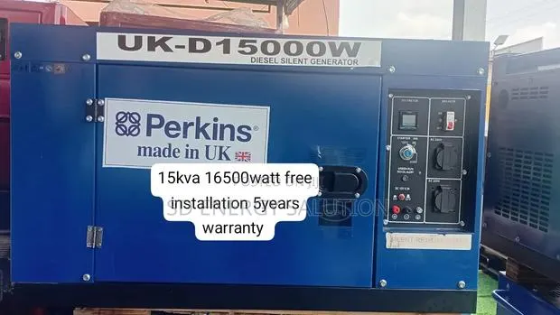 Perkins 15kva Electric Start Diesel Generator 16500watt · Photo 1