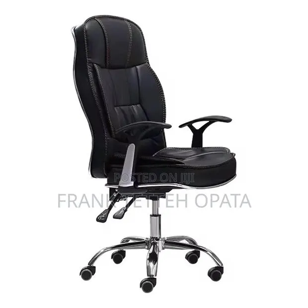 Ergonomic Leather Executive Office Chair