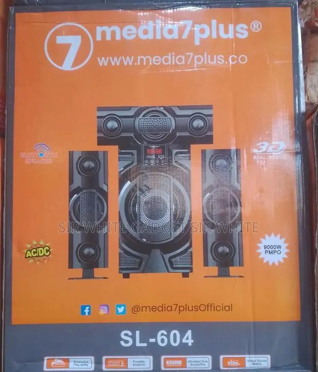 Media 7plus Sl-604 Is a Powerful 2.1-Channel Bluetooth Home Theater · Photo 1
