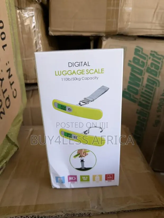 Portable Travel Luggage Fishing Scale 50kg With Lcd Backlit · Photo 1
